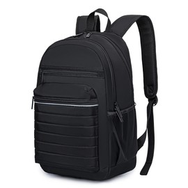 KEOFID Anti-Thief Travel Backpack for Men and Women, Backpack Purse for Women, Casual Back Pack for College(Carbon Black)