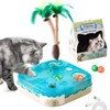 Migipaws 7-in-1 Interactive Cat Toy Motion Activated Indoor Playset with