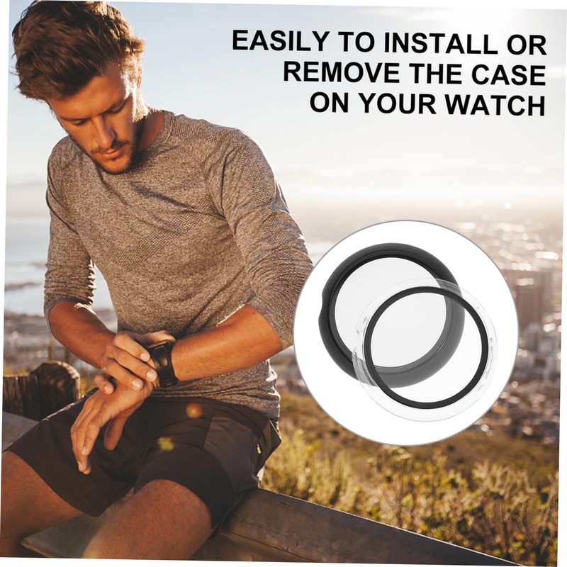 BIUDECO 2pcs Protective Watch Screen Covers for Pixel Watch Scratch