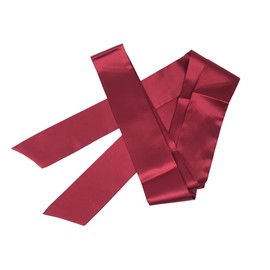 UUYYEO Satin Ribbon Belt Long Sash Belt Wedding Dress Belt Bridal Waist Belt Robe Belt Replacement Special Occasion Accessories for Women Girls Red