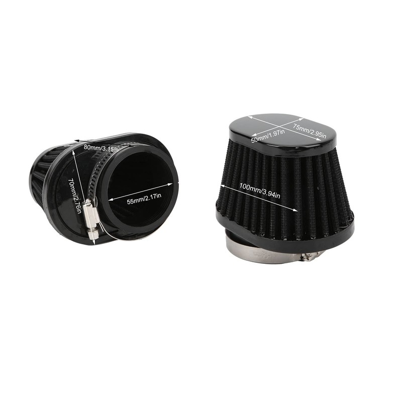 Universal Motorcycle Air Filter Mushroom Head ABS Fleece Replacement Motorcycle