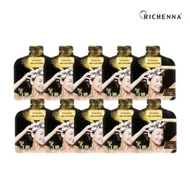 Richena Shampoo-type 3-Minute Hair Dye 10 Packs / 리체나 샴푸형 3분 염색제 10팩