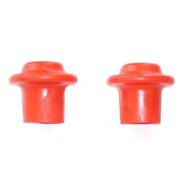 Ladder-Max Orange Replacement Tips (2 Tips Per Pack) for use on All Stand-Off/stabilizers
