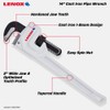 Lenox TOOLS LXHT90714 Cast Iron Pipe Wrench 14"