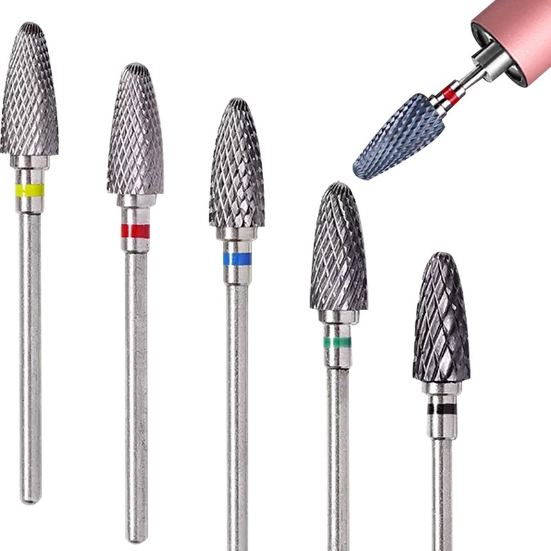 Alicer Bits for Electric Nail Cutters, Pack of 5 Tungsten