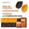 Turmeric Cúrcuma Extracto Raíz Estandarizada Pimienta Negra Curcumina Curcuminoides Suplemento