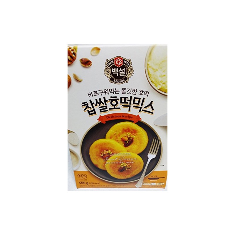 Beksul Korean Sweet Pancake Mix, Hotteok (14.10 oz) (Sweet Pancake