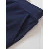 Weintee - Pantalones deportivos pequeños para mujer con bolsillos, marino,