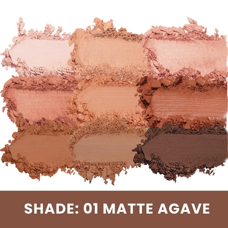 Jason Wu Beauty FLORA9 Eye Shadow Pallette - Matte Agave