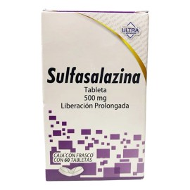 Sulfasalazina (Andagun) Tableta 500 Mg, 60 Tabletas