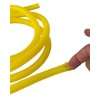 PE Yellow Corrugated Conduit Flexi Pipe Tube Split 10mm -