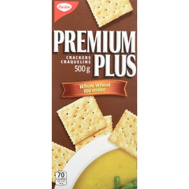 Christie Premium Plus Whole Wheat Crackers 500g from Canada