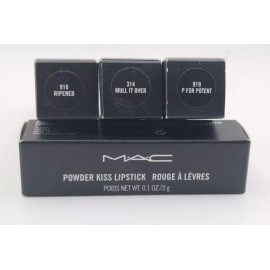 Mac Powder Kiss Lipstick  3g/0.1oz Chose Your Shade  New In Box - 919 P FOR POTENT