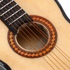 Miniature Wooden Classical Guitar Model with Stand Musical Instrument Ornaments