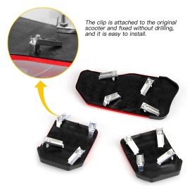 Unbranded 3x Brake Gas Non-Slip Pad Accessories Car Part Manual Foot Pedal Cover Universal