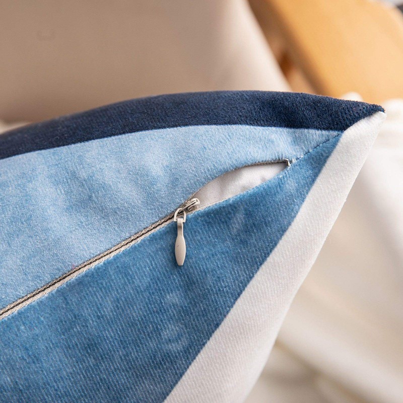 MIULEE Geometric Cushion Covers Decorative Square Throw Pillow Case Pillowcases