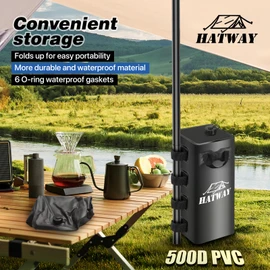 Hatway Canopy Water Weight Bag,220 LBS Water Tent Weights Set of 4 Leg Weights for Pop Up CanopyGazebo,Canopies,Tent-4 * 25L-Black