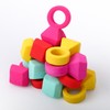16 Pcs Ring Erasers, Funny Cute Rubber Erasers, Ring-Shaped Pencil