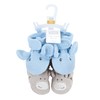 Hudson Baby Botines unisex de forro polar para bebé, paquete
