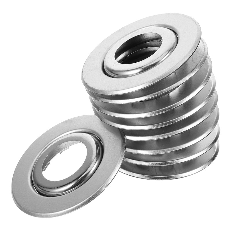 Uonlytech 10pcs Fire Sprinkler Cover Plate 3/4 Inch Sprinkler Escutcheon
