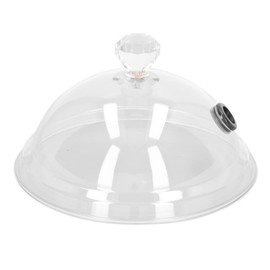 Home Smoking Cloche Dome Lid - Kitchen Cooking Acrylic Smoke Infuser Dome Cover Lid - Perfect for Smoker Sprayer Plates Bowls Smoking Gun