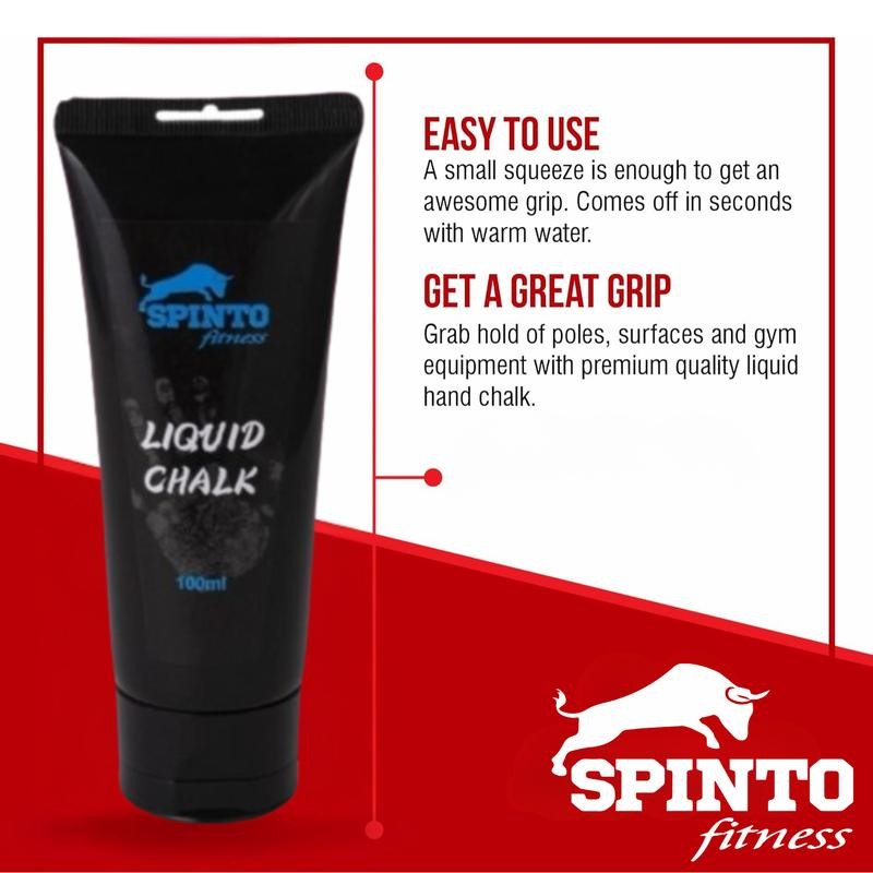 SPINTO Liquid Chalk No-Mess Grip Solution (50ml-10ml) - Specification: 100_ml