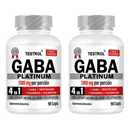 Gaba Platinum Testrol  Combo Duo  90 Capsulas Cu Cpsulas                                                                                              