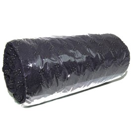 Angelbeauty Microfiber Non Skid Yoga Towel Yoga Mat-Size 24"x72" with Carry Bag + Gift Box (Black)