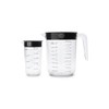 Brabantia Tasty+ Measuring Cups - Dark Grey (Pack of 2)