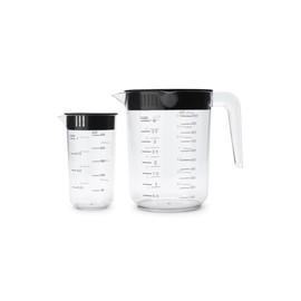 Brabantia Tasty+ Measuring Cups - Dark Grey (Pack of 2)