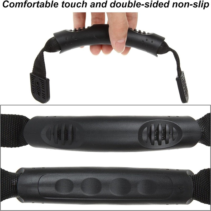 Lyfengdeam 2 Pack Kayak Carry Handles,Kayak Molded Webbing Handle with