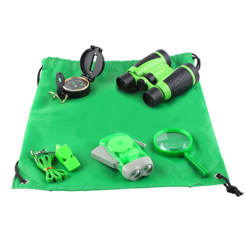 6Pcs Outdoor Exploration Binoculars Set Young Kids Educational Gift for