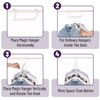 Mr. Pen Space Saving Hangers - 8 Pack White Space