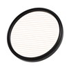 Gold Streak Digital Camera Lens Filter Antiscratch Optical Glass Aluminum