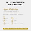 Ácido Alfa Lipoico Ala 200 Por Dosis 120 Cápsulas Pureza