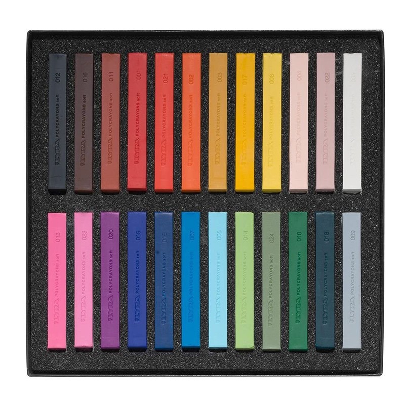 Lyra Polycrayons Federmäppchen Kreide künstlerischen Hohe Mitgliedschaft der Oberfläche Etui