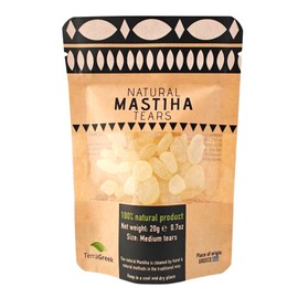 Chios Mastiha Tears Gum griego 100 % natural Mastic Packs de Mastic Growers