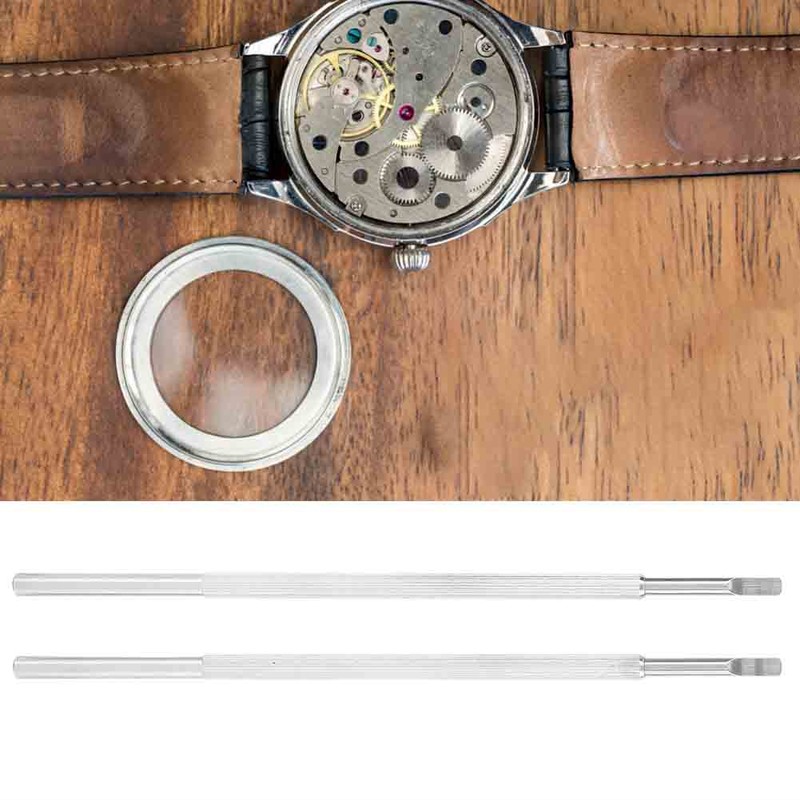 2Pcs Watch Case Opener Blade Back Cover Pry Remover Set