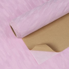 VEELIKE Pink Textured Velvet Wallpaper Peel and Stick Self Adhesive Felt Drawer Liners for Bedroom Dresser Jewelry Box 15.7''x118'' Soft Fabric Velvet Flocking Pink Contact Paper for Cabinets Drawers