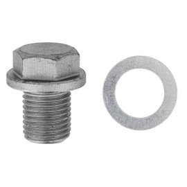 Restagraf - Bouchon de Vidange with Joint Assemblé - M14-1.5 x 17 mm - Acier - Compatible with Honda, Hyundai, Kia, Mazda, Opel, Renault, Saab (Certains Moteurs) - Ref 221504 - Blister de 2