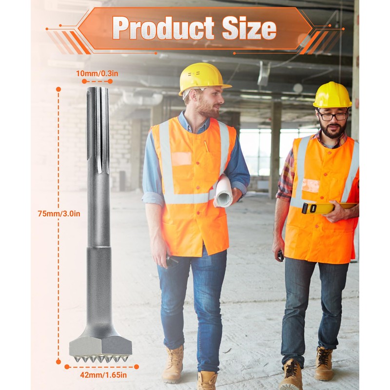 Alloy Steel Hammer Drill Bit SDS Chisel Stocker Chisel, 40cr