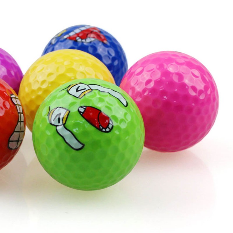 6Pcs Funny Expression Balls Professional Practice Balls Accessories Novelty Gift