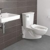 American Standard 5001G055.020 Open Front Toilet Seat for Baby Devoro
