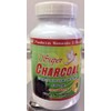 Super Charcoal Carbon activado Mineral 560mg Sugar free 100 Capsules