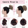 Elailite Hairpiece with Clip, Hair Bun Hair Pieces, Hair Scrunchie