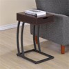 BOWERY HILL 1 Drawer End Table with Charging Ports in