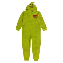 Dr. Seuss Matching Family Grinch Onesie Pajamas - Kids, 6- Years