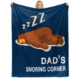 Einanmut Dad Birthday Gifts, Christmas Unique Gifts for Dad, Best Dad Xmas Gifts - Blanket Birthday Gifts for Dad, Birthday Presents for Dad, Daddy Birthday Gifts from Daughter Son