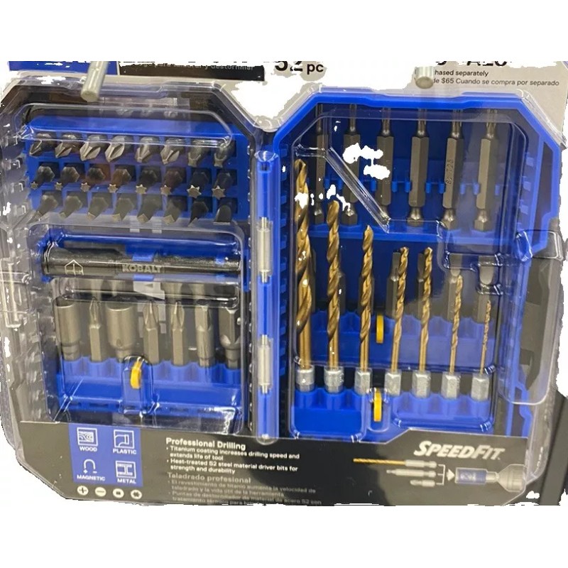 Kobalt 52 pc. Drill and Drive Set -1/4 in hex