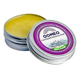 OOMEO Lavender Muscle Rub with Arnica - Massage and Reflexology - 30ml - 100% Natural
